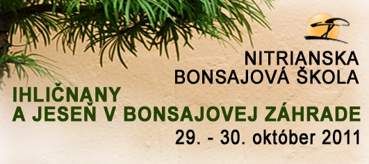 BONSAI SLOVAKIA - ČAJOVŇA DOBRÝCH ĽUDÍ, NITRA 