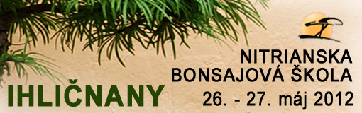 Nitrianska bonsajová škola - máj 2012 - Bonsai Slovakia - Čajovňa dobrých ľudí
