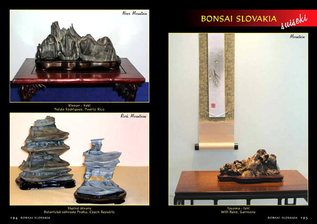 BONSAI SLOVAKIA Kniha priateľstva The Book of Friendship